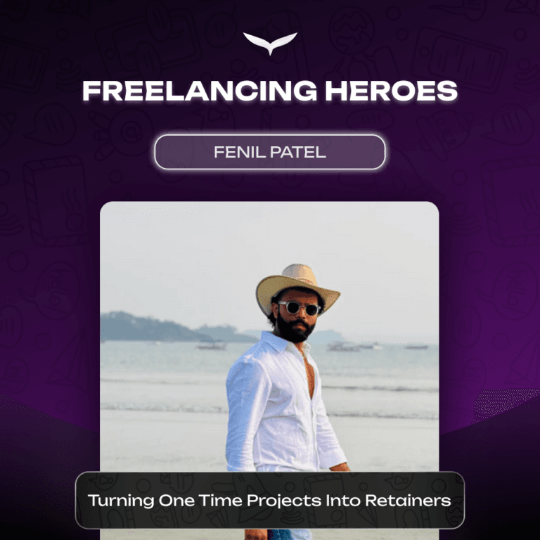 Turning One Time Projects Into Retainers | Fenil Patel