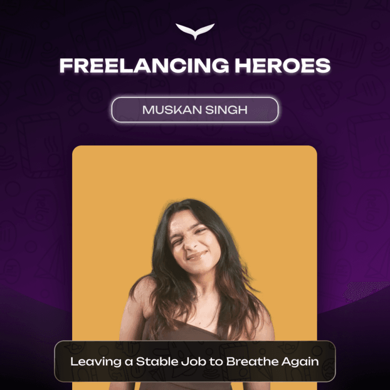 Leaving a Stable Job to Breathe Again | Muskan Singh