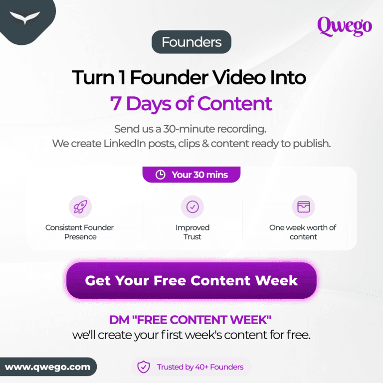 Content Enginge for Founders: 1 week trial
