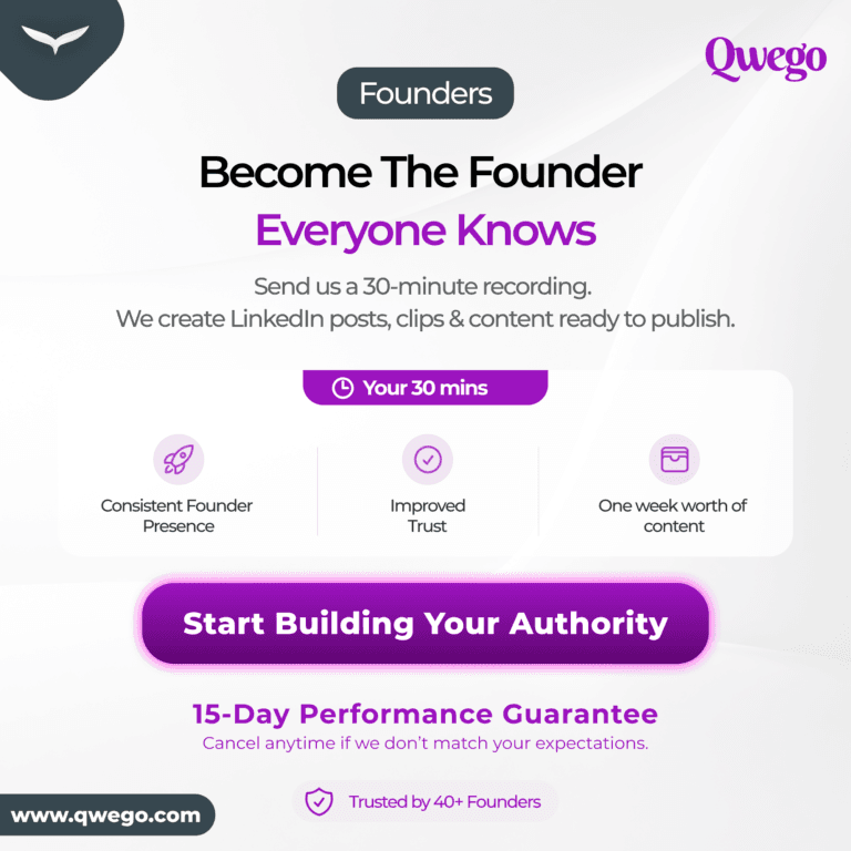 Build Founder Authority: Start Your 15-Day Performance Guarantee